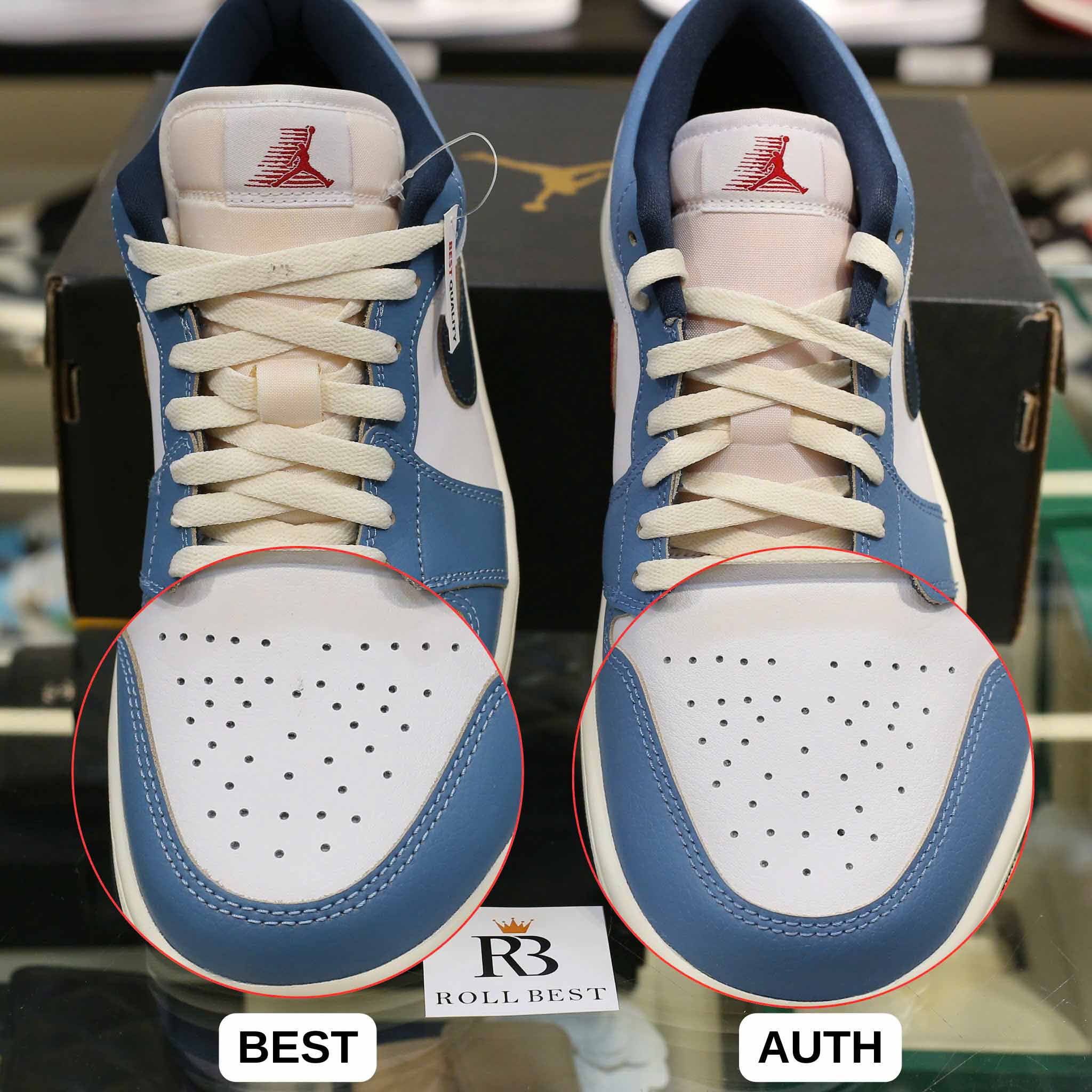 Giày Nike Air Jordan 1 Low SE Shoes ‘Armory Navy’ Best Quality