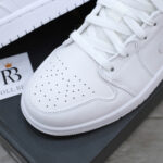 Giày Nike Air Jordan 1 Mid Triple White Best Quality