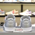 Giày Nike Air Jordan 1 Retro Low OG Neutral Grey Metallic Silver Real