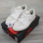 Giày Nike Air Jordan 1 Retro Low OG x Chris Paul “Light Cream” Best Quality