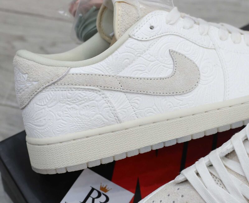 Giày Nike Air Jordan 1 Retro Low OG x Chris Paul “Light Cream” Best Quality