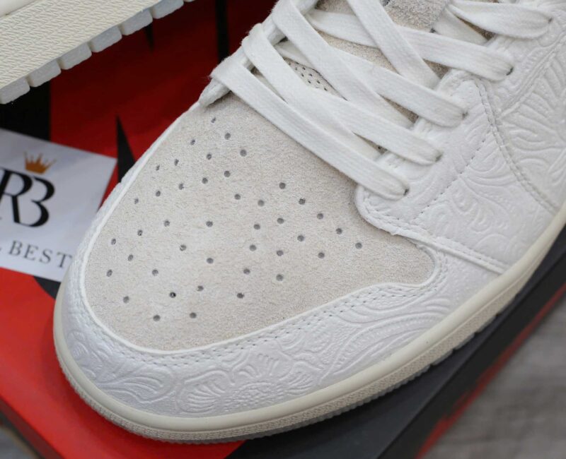 Giày Nike Air Jordan 1 Retro Low OG x Chris Paul “Light Cream” Best Quality