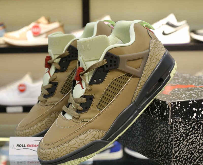 Giày Nike Air Jordan Spizike Low Neutral Olive Like Auth