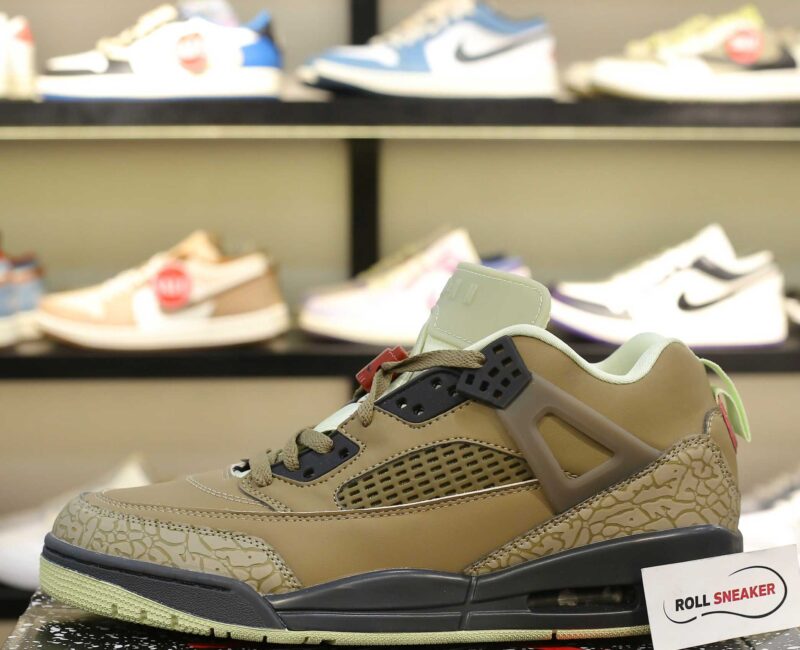 Giày Nike Air Jordan Spizike Low Neutral Olive Like Auth