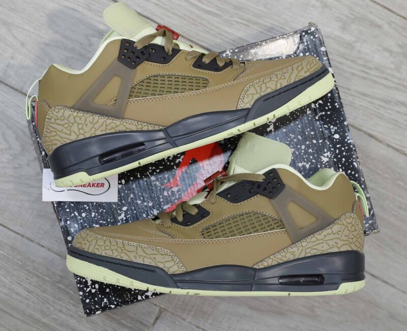 Giày Nike Air Jordan Spizike Low Neutral Olive Like Auth