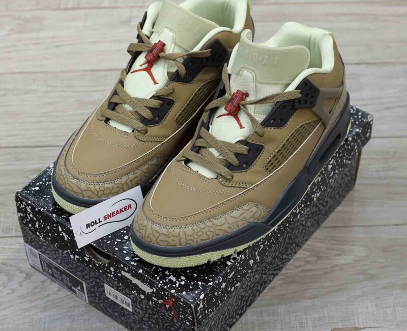 Giày Nike Air Jordan Spizike Low Neutral Olive Like Auth