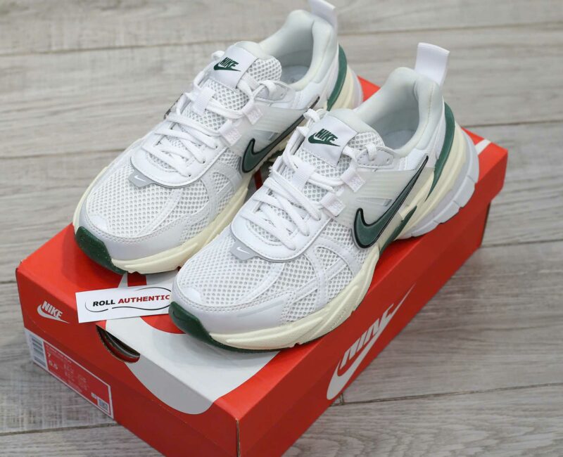 Giày Nike V2K Run Fir ‘White Green’ Real