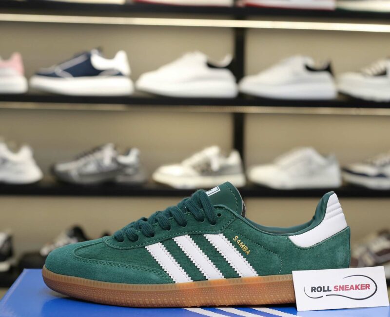 Giày Adidas Samba OG Collegiate Green Gum Like Auth