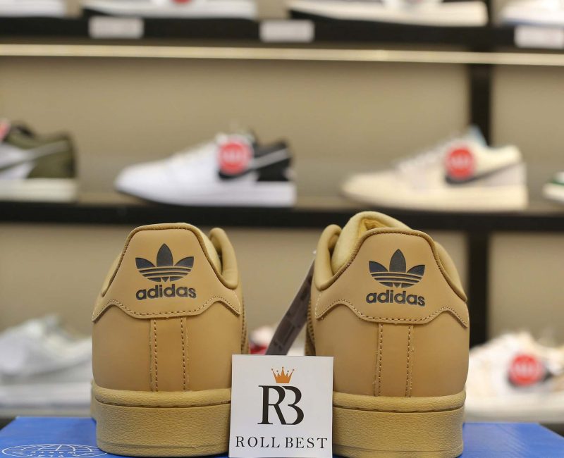 Giày Adidas Superstar Golden Beige Best Quality