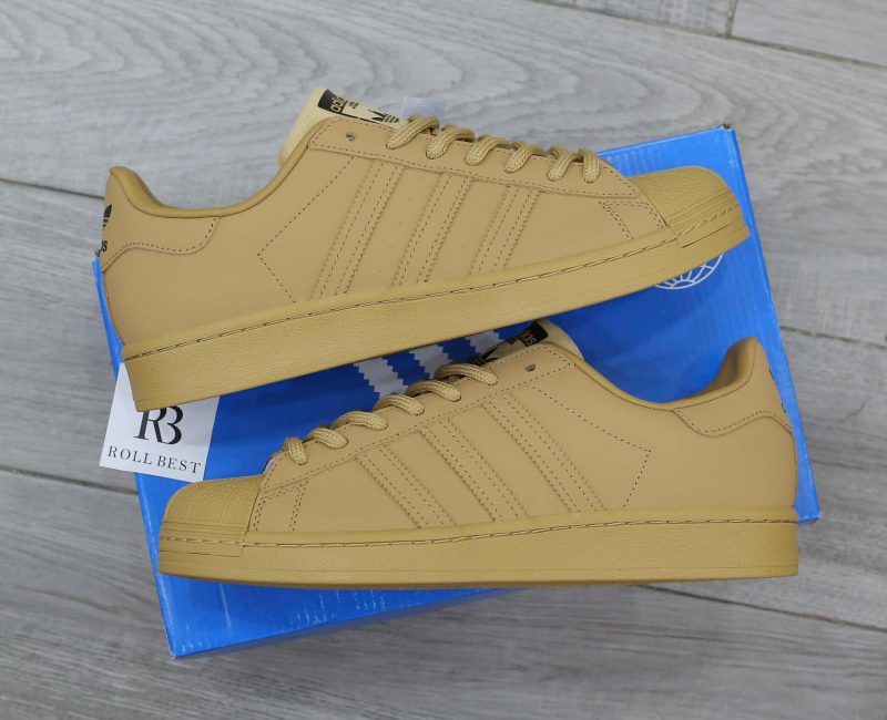 Giày Adidas Superstar Golden Beige Best Quality