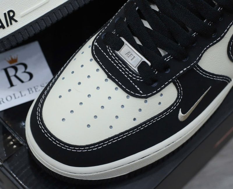 Giày Air Force 1 Supreme Black White Best Quality