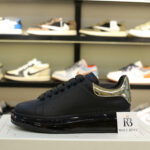 Giày Alexander McQueen Oversized Black Gold Like Auth