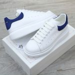 Giày Alexander McQueen Oversized White Paris Blue Like Auth