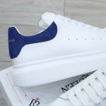 Giày Alexander McQueen Oversized White Paris Blue Like Auth