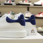 Giày Alexander McQueen Oversized White Paris Blue Like Auth