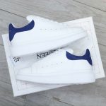 Giày Alexander McQueen Oversized White Paris Blue Like Auth