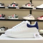 Giày Alexander McQueen Oversized White Paris Blue Like Auth