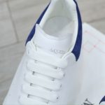 Giày Alexander McQueen Oversized White Paris Blue Like Auth