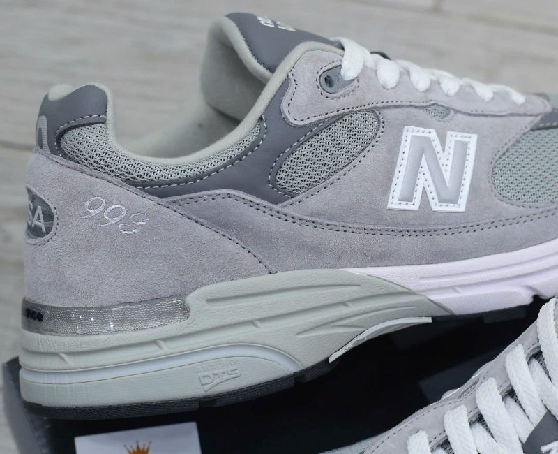 Giày New Balance 993 Made in USA Grey White Best Quality