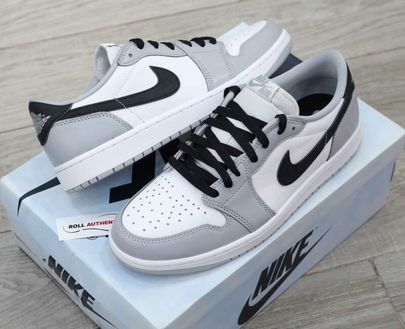 Giày Nike Air Jordan 1 Low OG Barons Real