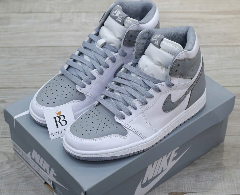 Giày Nike Air Jordan 1 Retro High OG White Stealth Best Quality