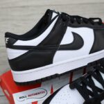 Giày Nike Dunk Low Retro White Black Real