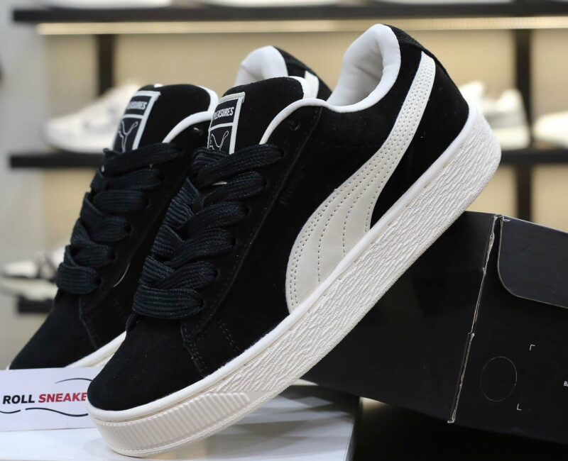 Giày Puma x Pleasures Suede XL Black Like Auth