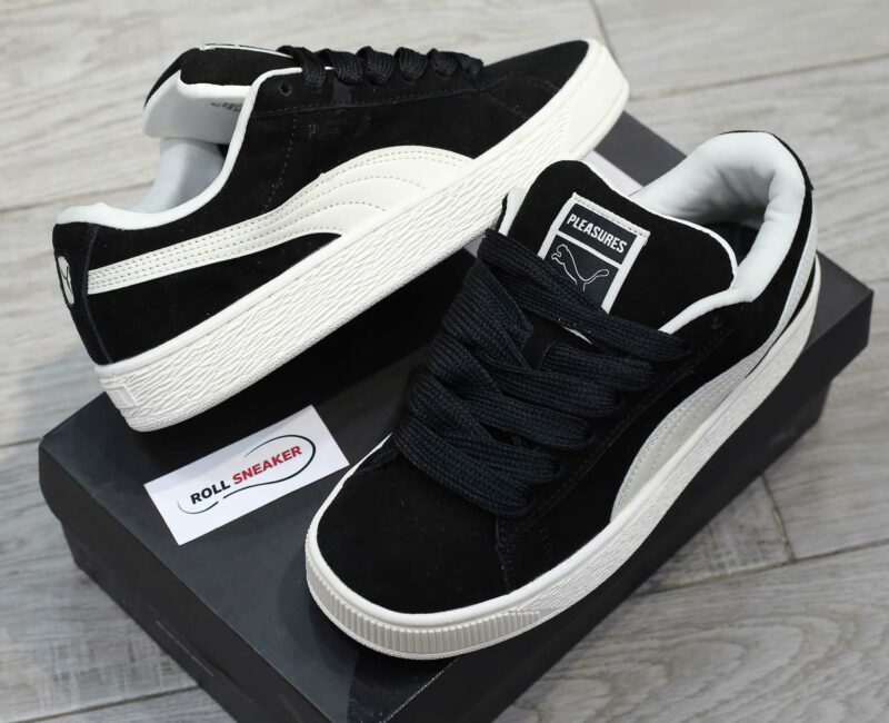 Giày Puma x Pleasures Suede XL Black Like Auth