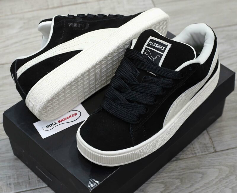 Giày Puma x Pleasures Suede XL Black Like Auth