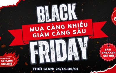 CƠN SỐT BLACK FRIDAY CHÍNH THỨC ĐỔ BỘ TẠI ROLL SNEAKER!