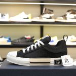 Giày Dior B23 Low Top Black CD Diamond Best Quality