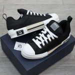 Giày Dior B23 Low Top Black CD Diamond Best Quality