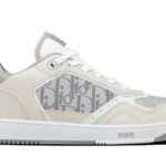 Giày Dior B27 Low ‘Dior Oblique Galaxy Grey Beige’ Like Auth