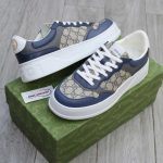 Giày Gucci GG Sneaker ‘Blue Beige’ Like Auth