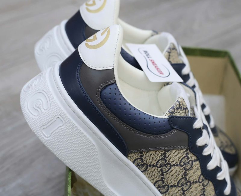 Giày Gucci GG Sneaker ‘Blue Beige’ Like Auth