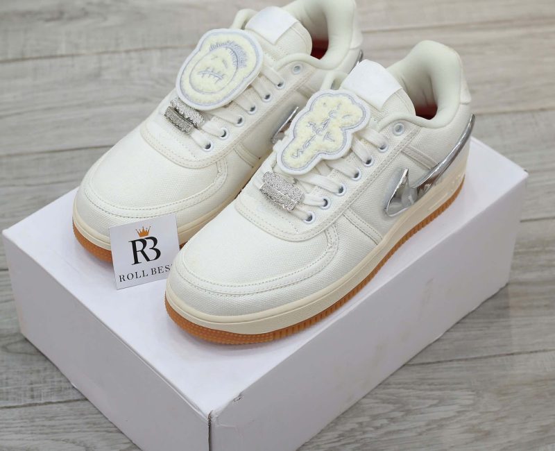 Giày Nike Air Force 1 Low Travis Scott Sail Best Quality