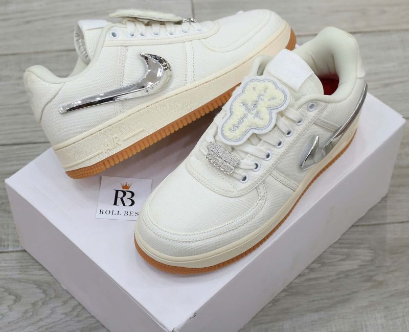 Giày Nike Air Force 1 Low Travis Scott Sail Best Quality