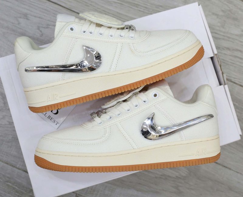 Giày Nike Air Force 1 Low Travis Scott Sail Best Quality