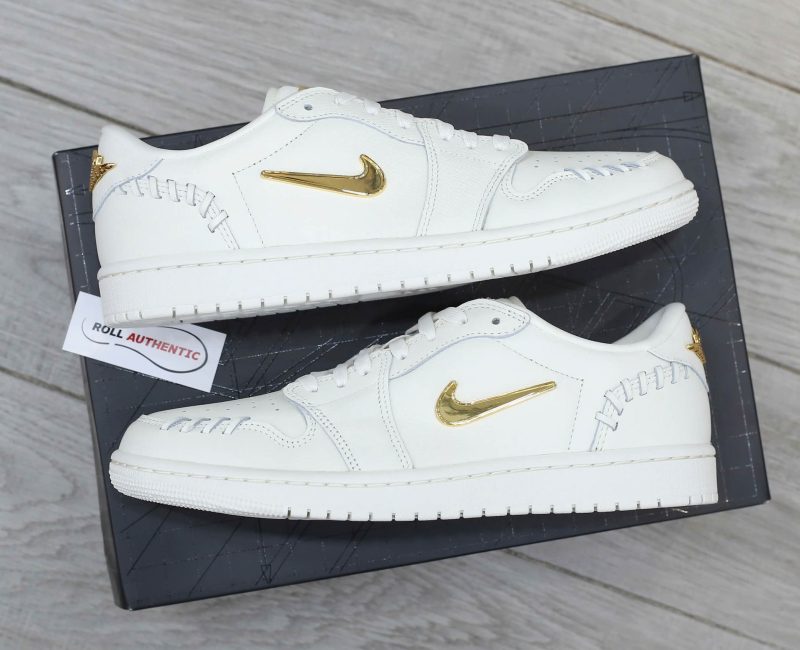 Giày Nike Air Jordan 1 Low 'Method Of Make Sail' Real