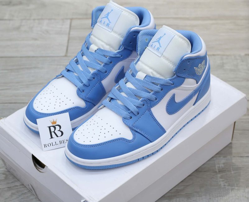 Giày Nike Air Jordan 1 Mid North Carolina Best Quality