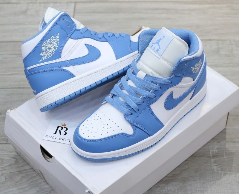 Giày Nike Air Jordan 1 Mid North Carolina Best Quality