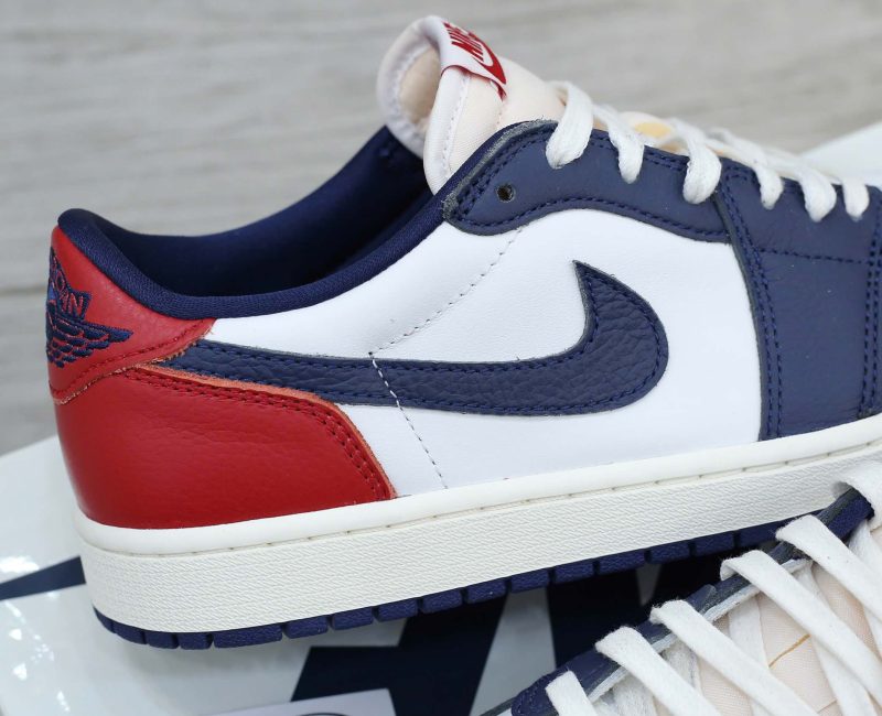 Giày Nike Air Jordan 1 Retro Low OG Howard University Real