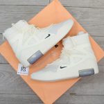 Giày Nike Air x FEAR OF GOD 1 'Sail' Canvas-Leather High Best Quality