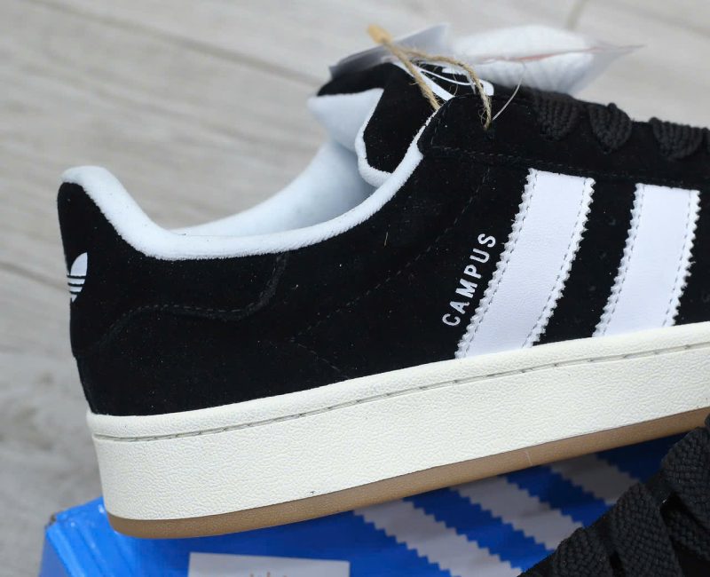 Giày Adidas Campus Black White Gum Best Quality