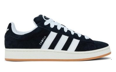 Giày Adidas Campus Black White Gum Best Quality