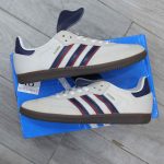 Giày Adidas Samba LT ‘Crystal White Dark Blue’ Best Quality