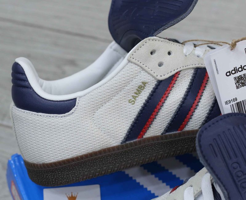 Giày Adidas Samba LT ‘Crystal White Dark Blue’ Best Quality