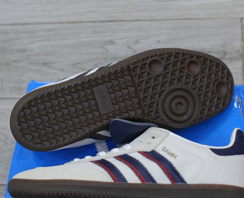 Giày Adidas Samba LT ‘Crystal White Dark Blue’ Best Quality