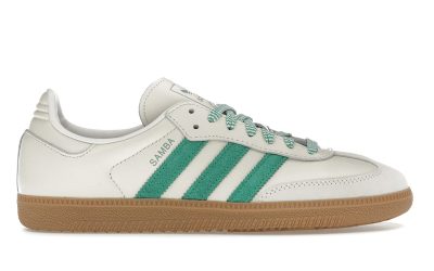 Giày Adidas Samba OG Off White Court Green Best Quality