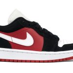 Giày Air Jordan 1 Low Black White Gym Red Best Quality